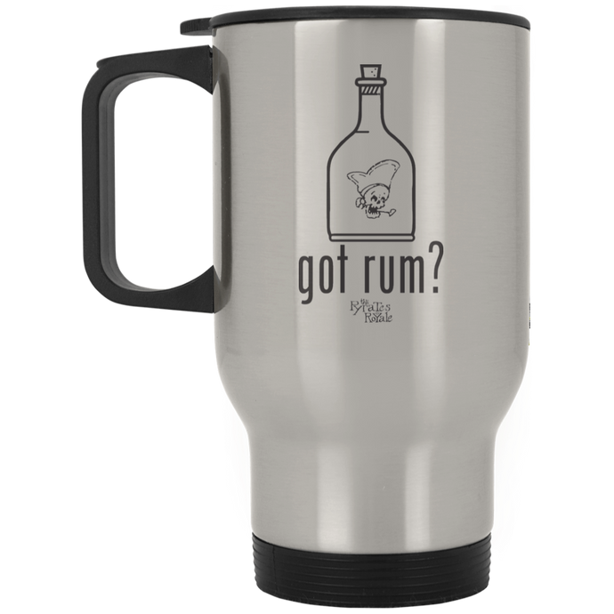 Got Rum Silver Stainless Travel Mug